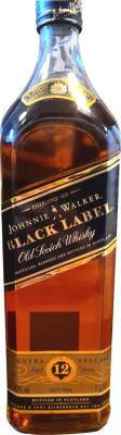 Johnnie Walker Black Label Extra Special Duty Free 43% 1000ml