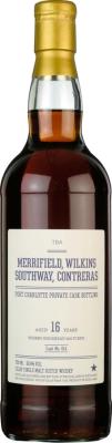 Port Charlotte 16yo Private Cask Bottling Sherry Hogshead Merrifield Wilkins Southway and Contreras 60.6% 700ml