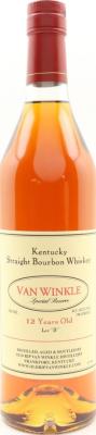 Van Winkle 12yo Special Reserve Lot B New White American Oak Charred 45.2% 750ml