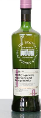 Mannochmore 2008 SMWS 64.101 Freshly squeezed sugar cane and kumquat juice Refill Ex-Bourbon Barrel 61% 700ml