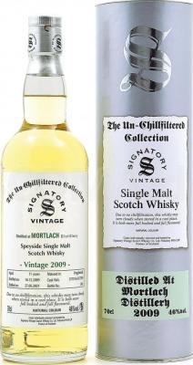 Mortlach 2009 SV 46% 700ml