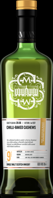 Tullibardine 2012 SMWS 28.86 Chilli-baked cashews 1st Fill Ex-Bourbon Barrel 60.6% 700ml