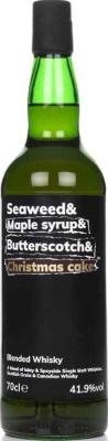 Seaweed & Maple Syrup & Butterscotch & Christmas Cake Blended Whisky MoM 41.9% 700ml