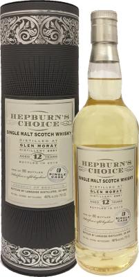 Glen Moray 2001 LsD Hepburn's Choice Refill Hogshead 46% 700ml