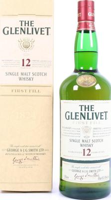 Glenlivet 12yo 1st Fill 40% 1000ml