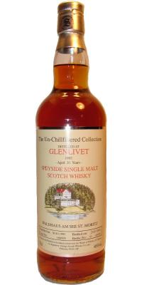 Glenlivet 1995 SV The Un-Chillfiltered Collection #166959 Waldhaus am See St. Moritz 46% 700ml