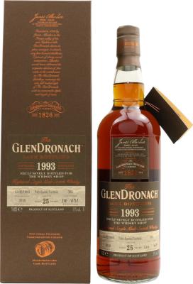 Glendronach 1993 Single Cask Pedro Ximenez Puncheon 25yo 51% 700ml