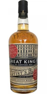 Great King Street Artist's Blend Single Marrying Cask French Oak Barrel #11 49% 750ml