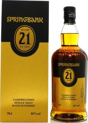 Springbank 21yo Bourbon Sherry Rum Port Cask 46% 700ml