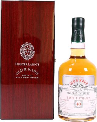 Banff 1975 HL Old & Rare A Platinum Selection Refill Hogshead 40.6% 700ml