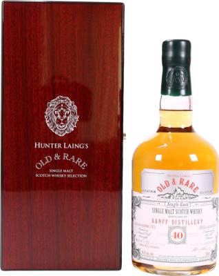 Banff 1975 HL Old & Rare A Platinum Selection Refill Hogshead 40.6% 700ml