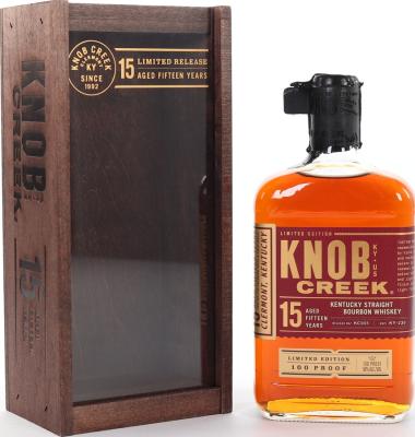 Knob Creek 15yo Limited Edition 50% 750ml