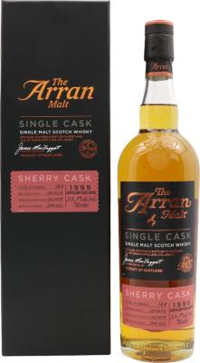 Arran 1999 Sherry Cask Distillery Exclusive Cask No.144 Sherry Cask 53.7% 700ml