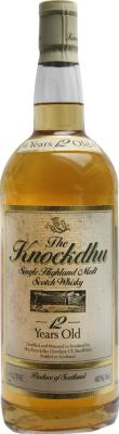 Knockdhu 12yo Single Highland Malt 40% 1000ml