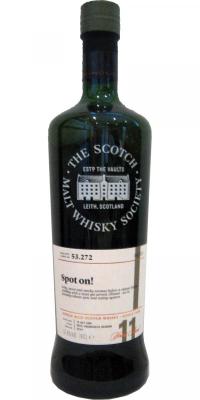 Caol Ila 2006 SMWS 53.272 Spot on Refill Ex-Bourbon Hogshead 57.8% 700ml