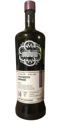 Glenlivet 2006 SMWS 2.127 A trustworthy companion Refill Ex-Bourbon Barrel 58.6% 750ml