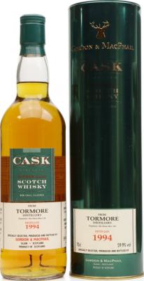 Tormore 1994 GM Cask Strength 1st Fill Sherry Butts 8350 + 8352 59.9% 700ml