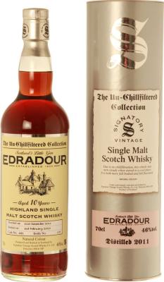 Edradour 2011 SV Sherry Butt 46% 700ml