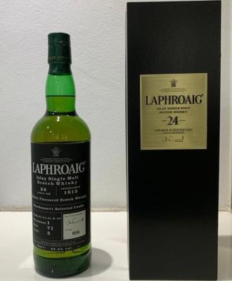 Laphroaig 24yo Warehouse #1 #63 Friends of Asiaeuro Mr. Her Soon Seng 42% 700ml