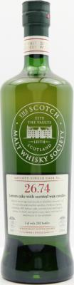Clynelish 2000 SMWS 26.74 Lemon cake with scented wax candles Refill Hogshead ex Bourbon 57.4% 700ml