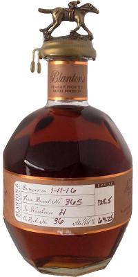 Blanton's Straight from the Barrel #365 64.25% 700ml