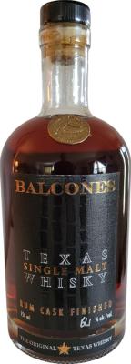 Balcones 3yo Texas Single Malt Whisky 61.1% 750ml