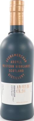 Ardnamurchan 2016 AD 02:16 CK.94 Distillery Exclusive Oloroso Hogshead 58.1% 700ml