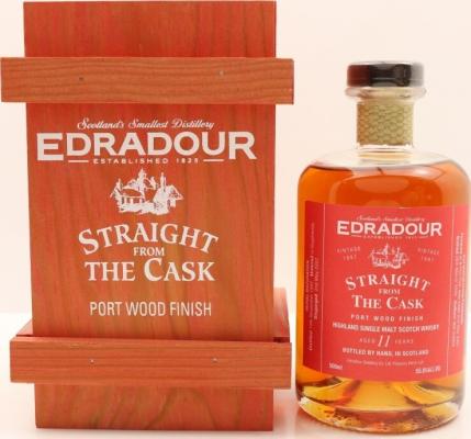 Edradour 1997 Straight From The Cask Port Wood Finish 11yo 55.8% 500ml