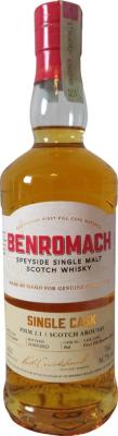 Benromach 2009 Single Cask 1st Fill Bourbon Barrel PMM 2.1 Scotch Around 56.7% 700ml