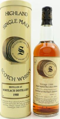 Mortlach 1988 SV Vintage Collection Sherry Butt 2626 43% 700ml