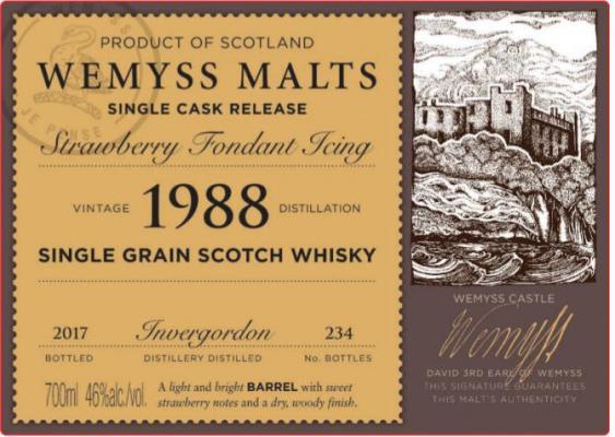 Invergordon 1988 Wy Barrel 46% 700ml