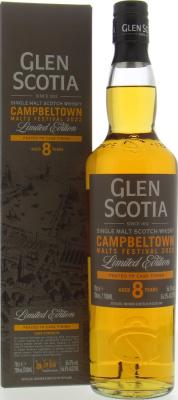 Glen Scotia 8yo Campbeltown Malt Festival 2022 1st fill Bourbon peated PX finish Campbeltown Malts Festival 2022 56.5% 750ml