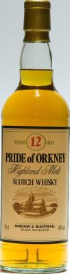 Pride of Orkney 12yo GM Highland Malt Scotch Whisky 40% 700ml