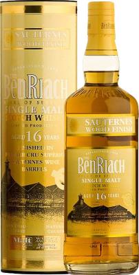 BenRiach 16yo Sauternes Wood Finish Series 46% 700ml