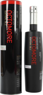 Bruichladdich Octomore 06.2 167 Travel Retail Exclusive 5yo 58.2% 700ml