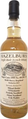 Hazelburn 1999 Refill Sherry Hogshead Mikael Hedar 54.9% 700ml