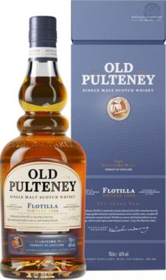 Old Pulteney 2008 Flotilla The Maritime Malt First Fill ex-Bourbon Barrel 46% 700ml