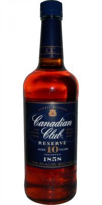 Canadian Club 10yo Reserve 40% 750ml