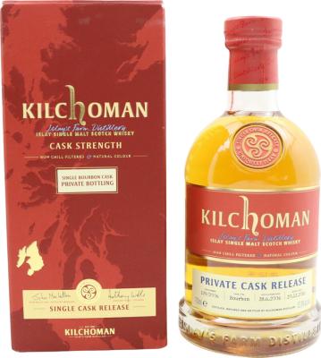 Kilchoman 2006 Private Cask Release 129/2006 52.9% 700ml