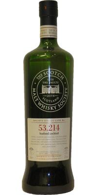 Caol Ila 1996 SMWS 53.214 Seafood cocktail Refill Ex-Bourbon Hogshead 57.8% 700ml