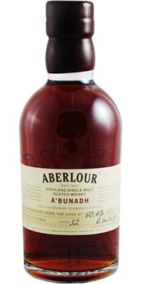 Aberlour A'bunadh batch #32 Sherry 60.4% 750ml