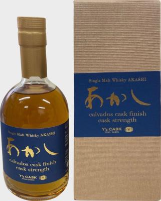 White Oak 4yo Akashi Calvados Cask Finish 62% 500ml