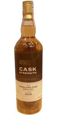 Highland Park 2006 GM Cask Strength 1st Fill Bourbon Barrels 4299, 4301 & 4302 56.5% 700ml