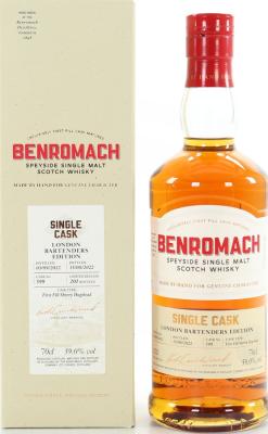 Benromach 2012 London Bartender Edition 1st Fill Sherry Hogshead 59% 700ml