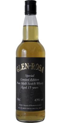 Glen Rosa 15yo IoA Special Limited Edition 43% 700ml