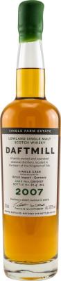 Daftmill 2007 Single Cask 026/2007 Kirsch Import Germany 58.2% 700ml