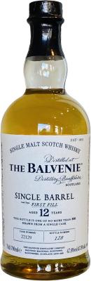Balvenie 12yo Single Barrel #22129 47.8% 700ml