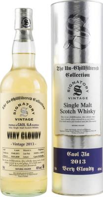 Caol Ila 2013 SV The Un-Chillfiltered Collection Very Cloudy 6yo 318592 + 318593 40% 700ml