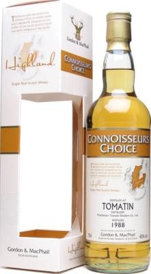 Tomatin 1989 GM Connoisseurs Choice 43% 700ml