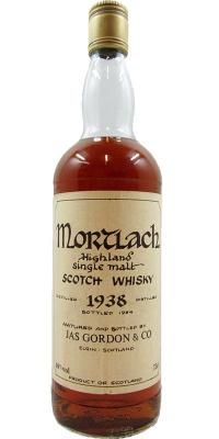 Mortlach 1938 JG 40% 750ml